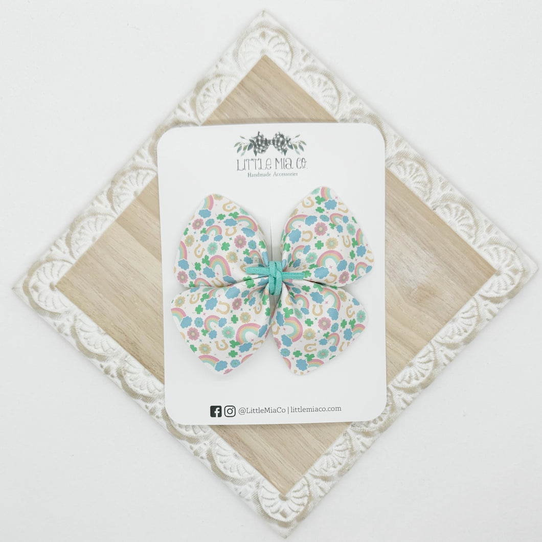 Rainbow Clover Bella Clip