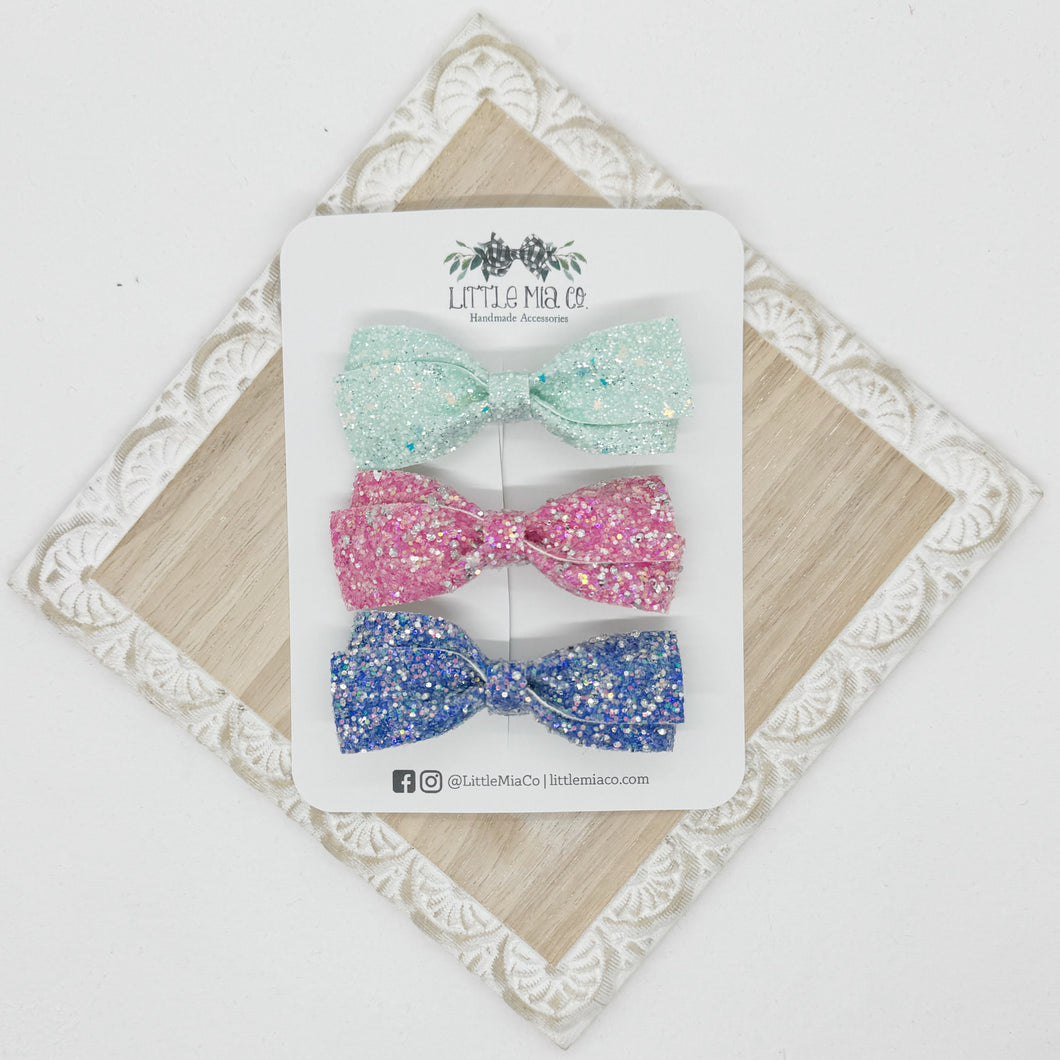 Spring Glitter Lou Trio