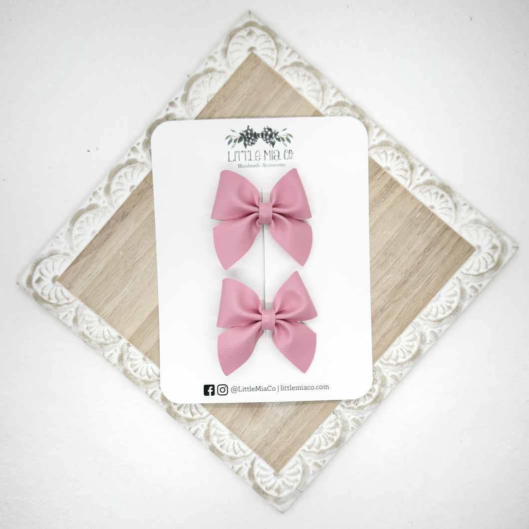 Bubblegum Pink Mini Marie Piggy Clips