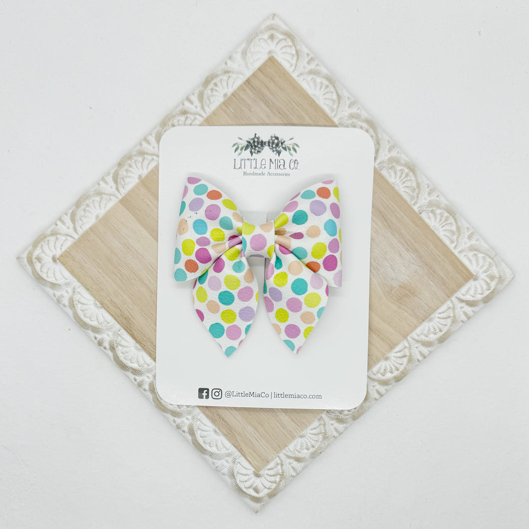 Colorful Dots Marie Clip