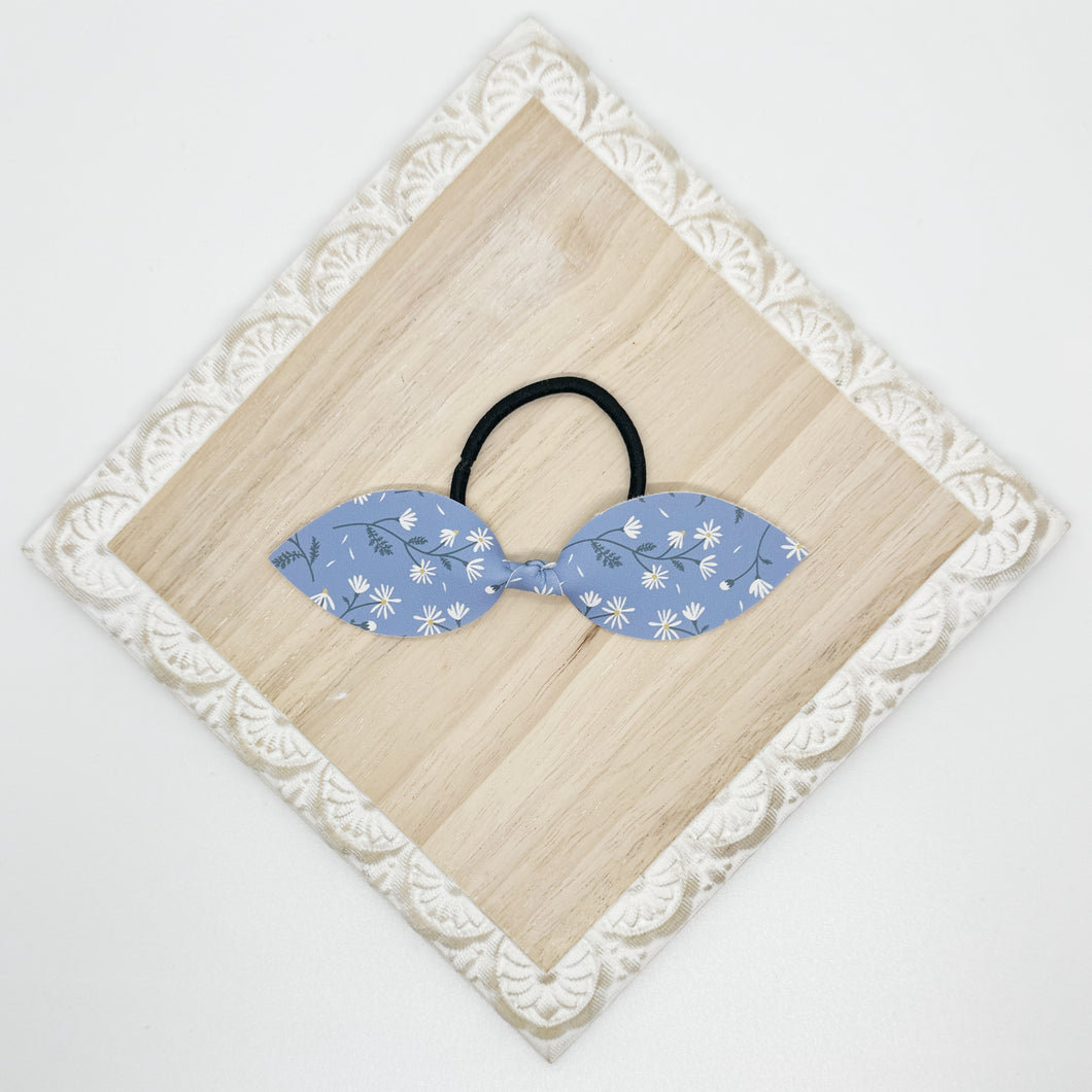 Blue Floral Jumbo Mia Pony