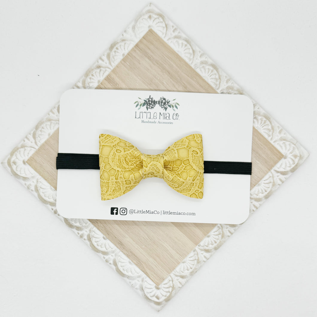 Yellow Bow Tie